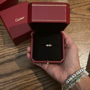 Cartier love wedding band size 48